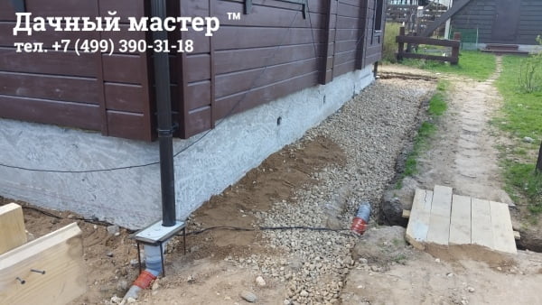 Смонтированные приемные колодцы системы водоотведения