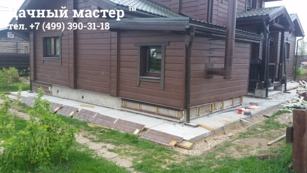 Обустройство каркаса для монтажа термопанелей