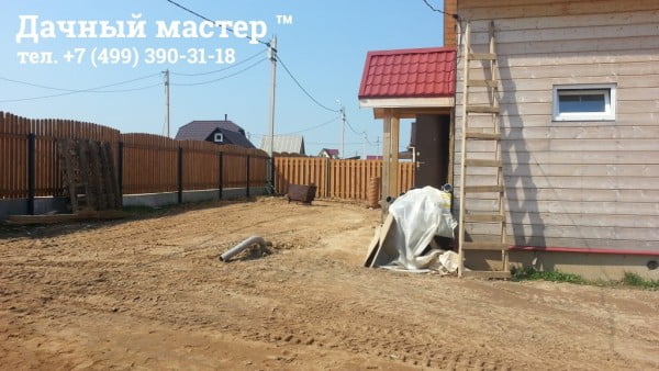 Вывод под дождеприемник