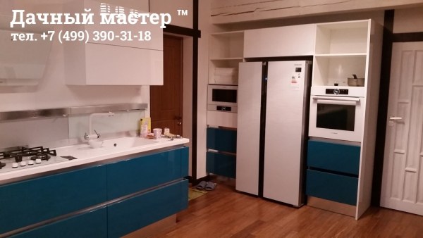 Кухня после отделки