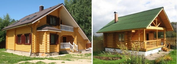 Строительство домов из бревна