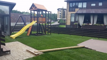 Услуги (работы) по планировке участка, укладке рулонного газона