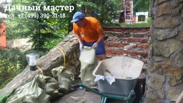 Складирование и вывоз мусора