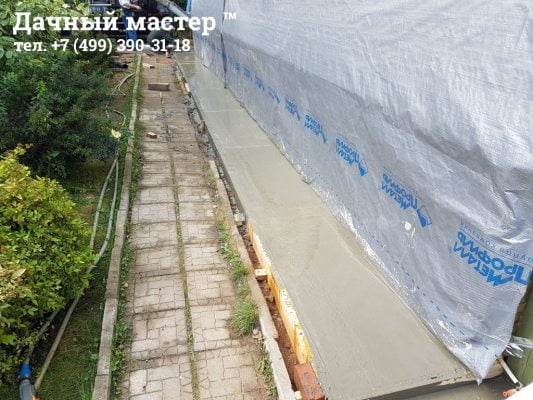 Выглаживание бетонной поверхности
