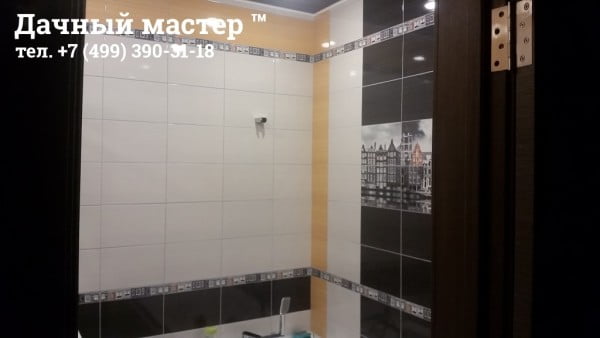 Плитка в ванной комнате