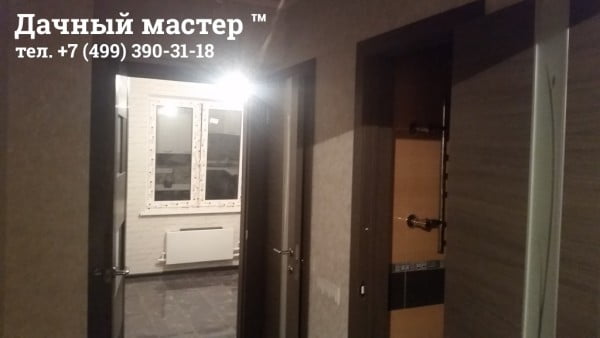 Проход на кухню после отделки