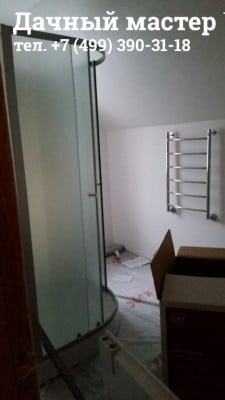 Монтаж сантехники в санузле