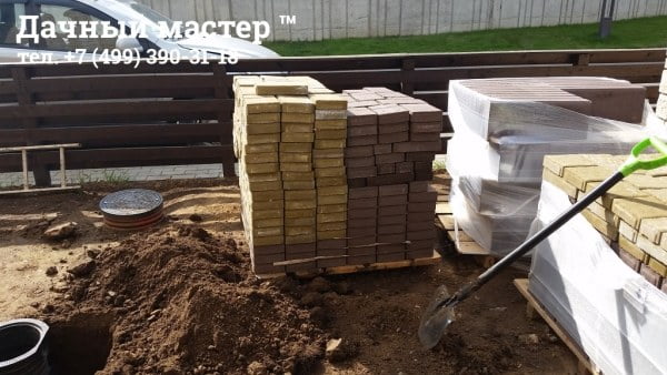 Завезенная брусчатка "Старый город"
