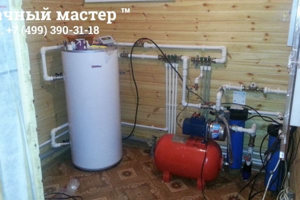 Насосная станция с обвязкой