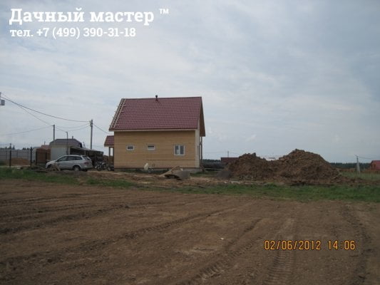 Перепад высот на участке