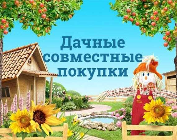 Дачные совместные покупки