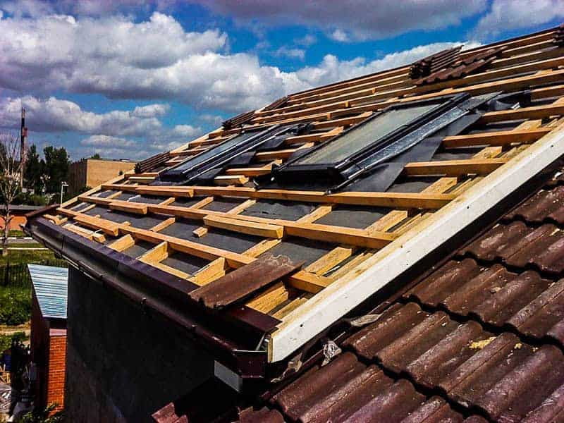 ремонт крыши дачного дома
