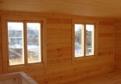 Подготовленный оконный проем в каркасном доме – гарантия теплого окна