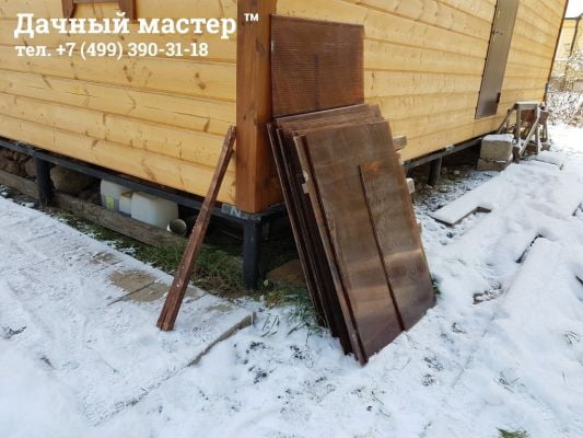 Завезенные заготовки поликарбоната