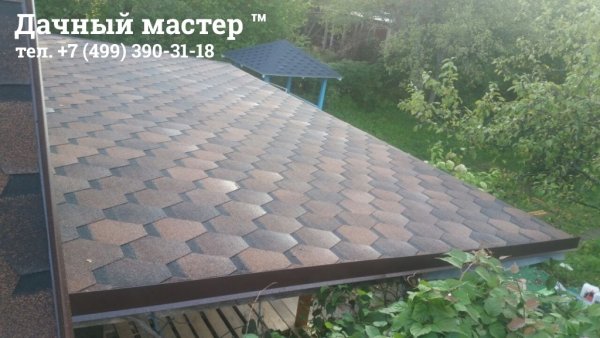 Монтаж мягкой кровли