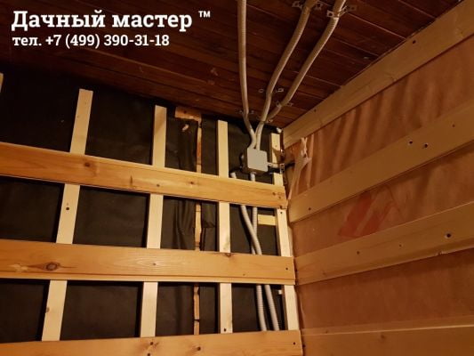 Монтаж электропроводки