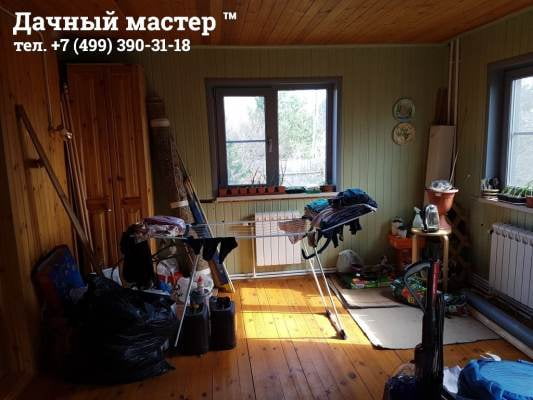 Комната до ремонта