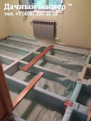 Строительство нового перекрытия