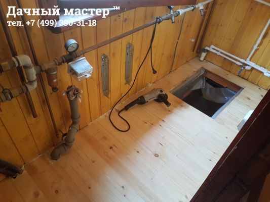 Обустройство люка в полу