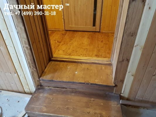 Обустройство входной группы в пристройку