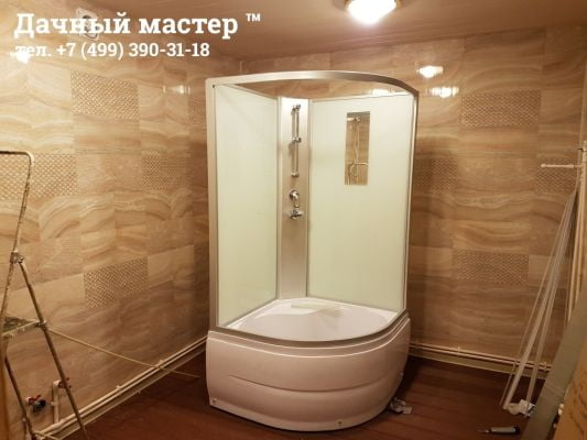 Сборка душевой кабины