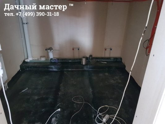 Обустройство гидроизоляции санузла