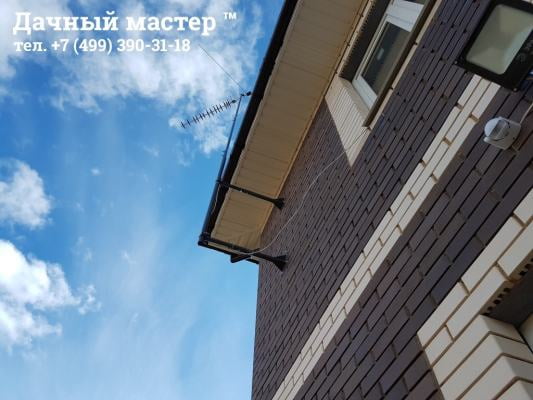 Монтаж эфирной антенны