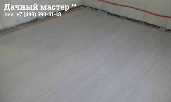 Укладка ламината в комнате