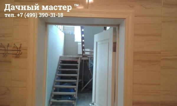 Обустройство дверных откосов и наличников