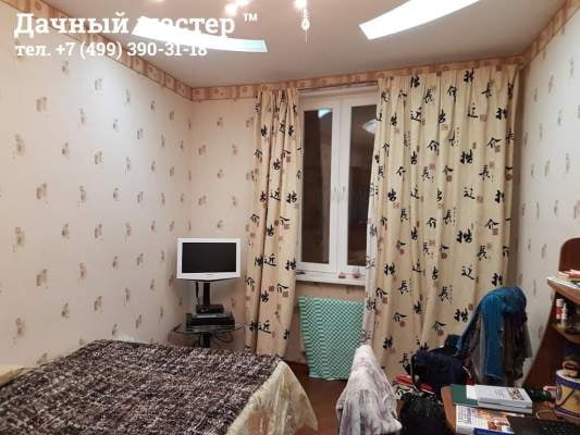 Маленькая комната ДО ремонта