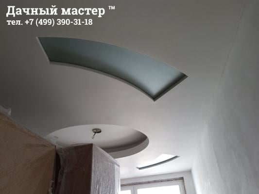 Шпаклевка стен и потолка в маленькой комнате