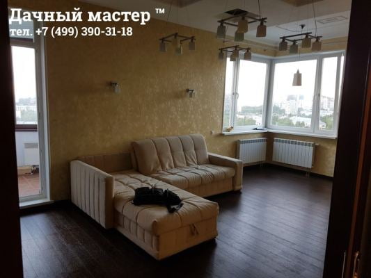Большая комната ПОСЛЕ ремонта