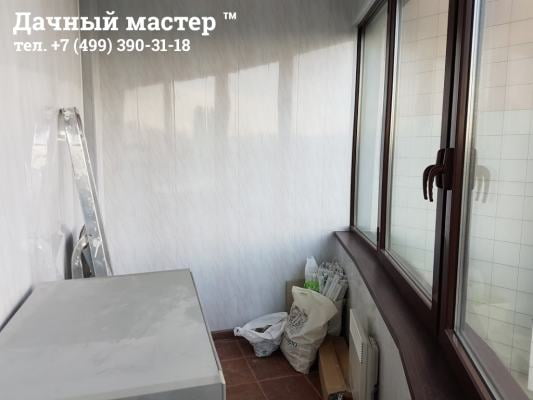 Лоджия ПОСЛЕ ремонта