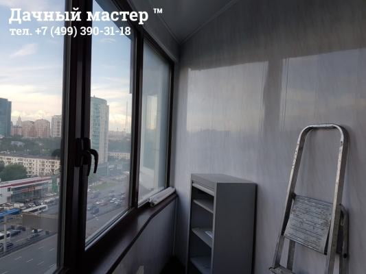 Лоджия ПОСЛЕ ремонта
