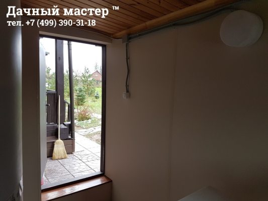 Стены котельной после отделки негорючими панелями