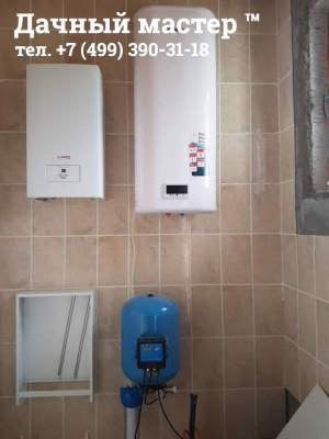 Монтаж отопления и водоснабжения
