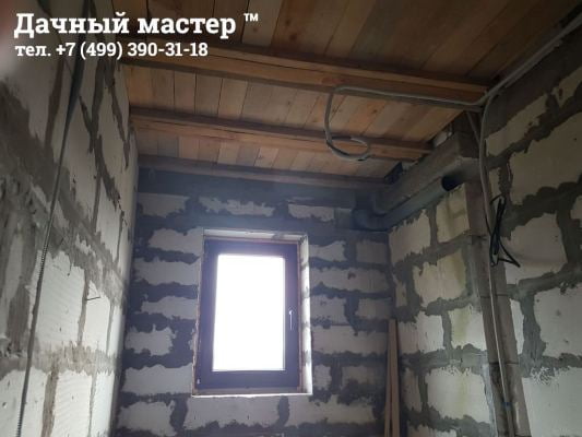 Санузел ДО отделки