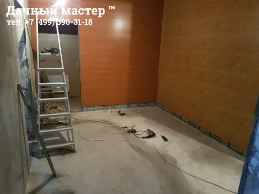 Обустройство наливного пола под укладку ламината