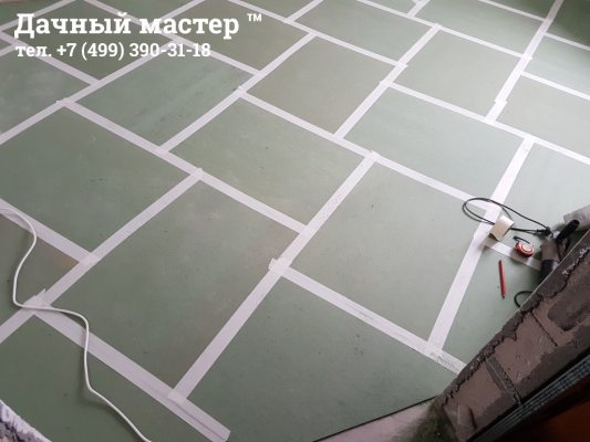 Укладка подложки под ламинат